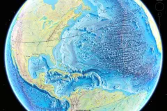A map of the Mid Ocean Ridge