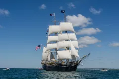 The Charles W. Morgan tallship